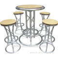aluminium bar table stools from Shanghai